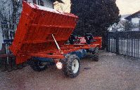 Kipper-Brücke für Transporter